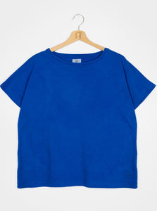 T-shirt over basica Loulou - blu