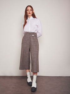 Pantalone culotte lana/canapa