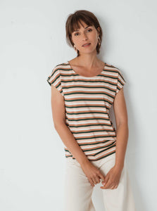 T-Shirt Atalia - Nude Stripes